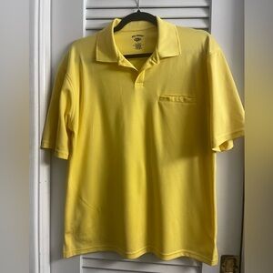 Reel Legends Size Large Gold Shirt In Sunshine Bright Yellow - Great Condition